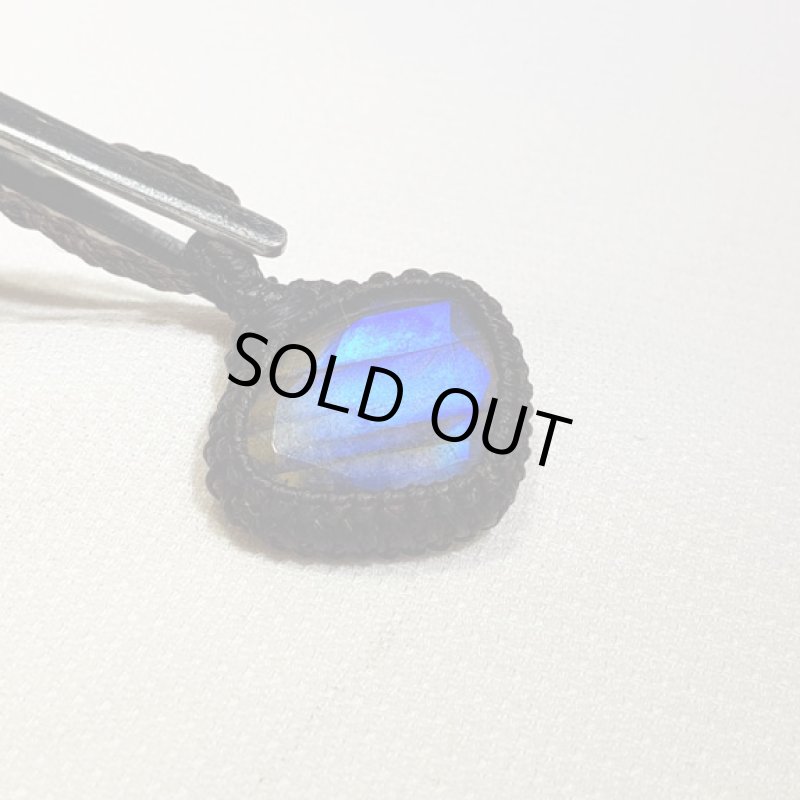 画像6: ☆05/14UP☆宝石カットラブラドライト!石のキラキラ&カットのキラキララブラドライト:ドライビングハート (6)