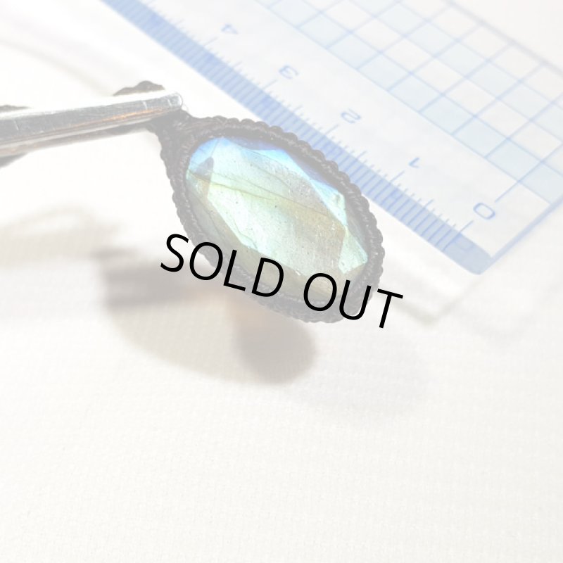 画像6: ☆05/14UP☆宝石カットラブラドライト!石のキラキラ&カットのキラキララブラドライト:海の宝物 (6)