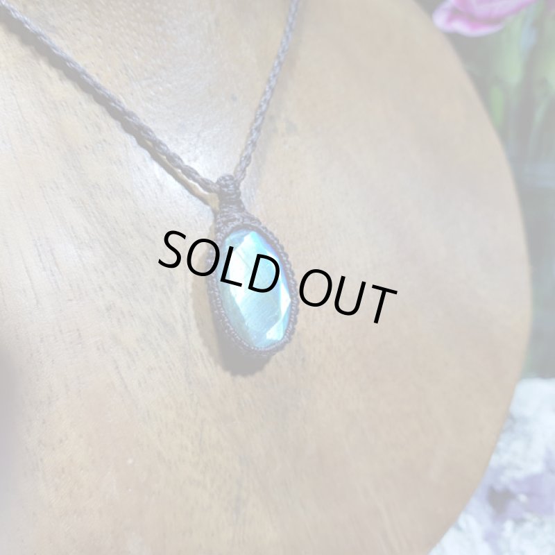 画像3: ☆05/14UP☆宝石カットラブラドライト!石のキラキラ&カットのキラキララブラドライト:海の宝物 (3)