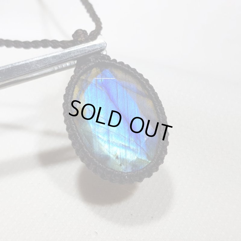 画像4: ☆05/14UP☆宝石カットラブラドライト！石のキラキラ&カットのキラキララブラドライト：天使の窓 (4)