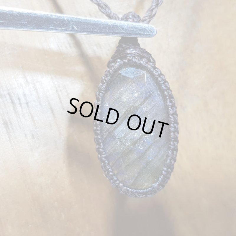 画像4: ☆05/14UP☆宝石カットラブラドライト！石のキラキラ&カットのキラキララブラドライト：クリアウォーター2 (4)