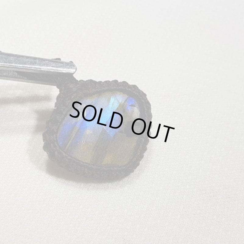 画像4: ☆05/14UP☆宝石カットラブラドライト!石のキラキラ&カットのキラキララブラドライト:ドライビングハート (4)