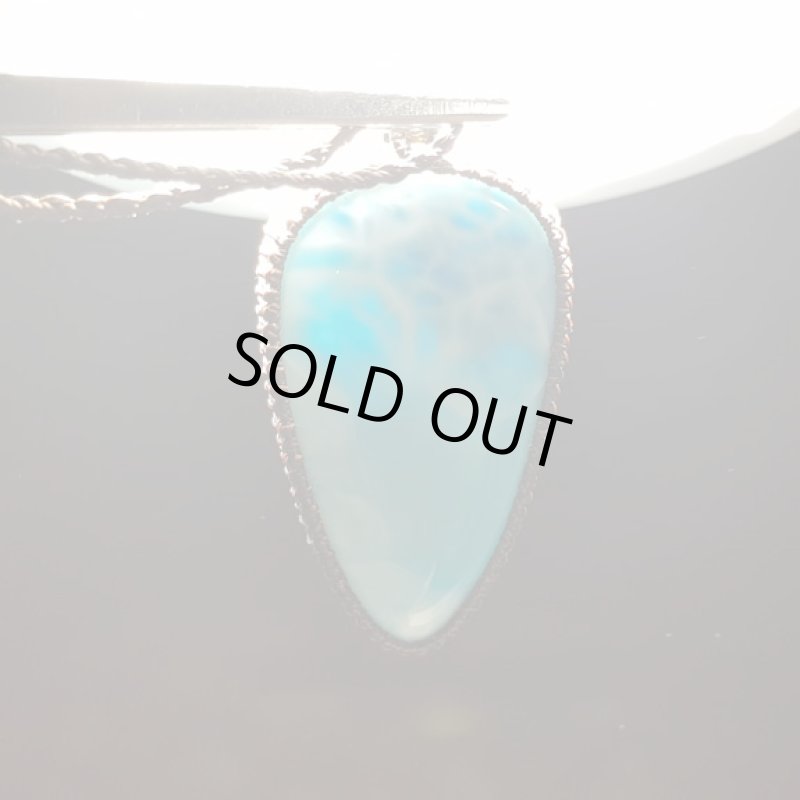 画像6: ☆06/10UP☆ 11周年ありがとう:Love & Peace ドミニカの宝石ラリマーが登場!水色の素晴らしいピース:14金ゴールドフィルド:water in the sky (6)