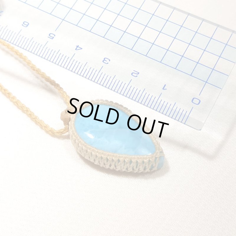 画像8: ☆06/10UP☆ 11周年ありがとう:Love & Peace ドミニカの宝石ラリマーが登場!水色の素晴らしいピース:14金ゴールドフィルド:ドミニカンキャッスル (8)