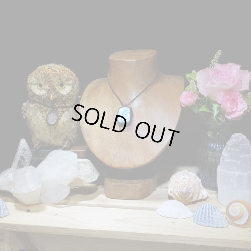 画像2: ☆06/10UP☆ 11周年ありがとう:Love & Peace ドミニカの宝石ラリマーが登場！水色の素晴らしいピース：14金ゴールドフィルド:光の行方 (2)