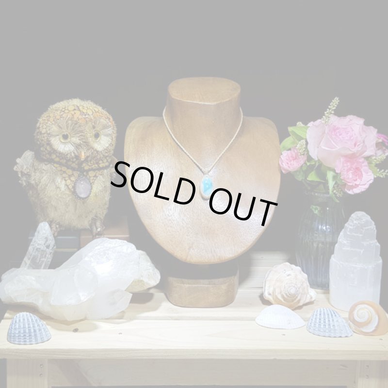 画像2: ☆06/10UP☆ 11周年ありがとう:Love & Peace ドミニカの宝石ラリマーが登場！水色の素晴らしいピース：やや大きめ：砂浜のおまじない (2)