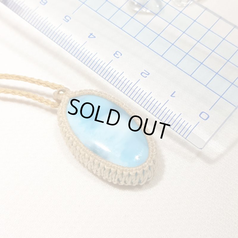 画像8: ☆06/10UP☆ 11周年ありがとう:Love & Peace ドミニカの宝石ラリマーが登場!水色の素晴らしいピース:14金ゴールドフィルド:サウンドフィーリング (8)