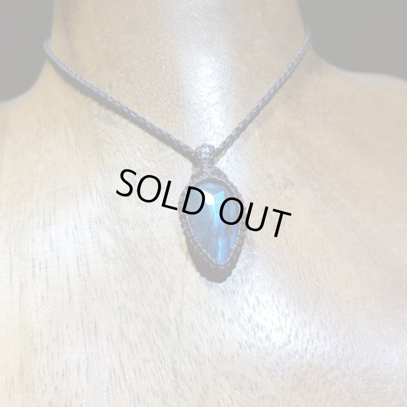 画像3: ☆06/10UP☆11周年ありがとうございます:宝石カットラブラドライト！石のキラキラ&カットのキラキララブラドライト：空への祈り (3)