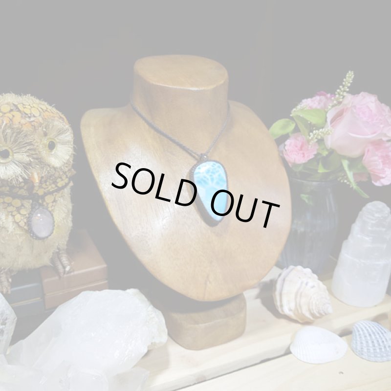 画像8: ☆06/10UP☆ 11周年ありがとう:Love & Peace ドミニカの宝石ラリマーが登場!水色の素晴らしいピース:14金ゴールドフィルド:water in the sky (8)