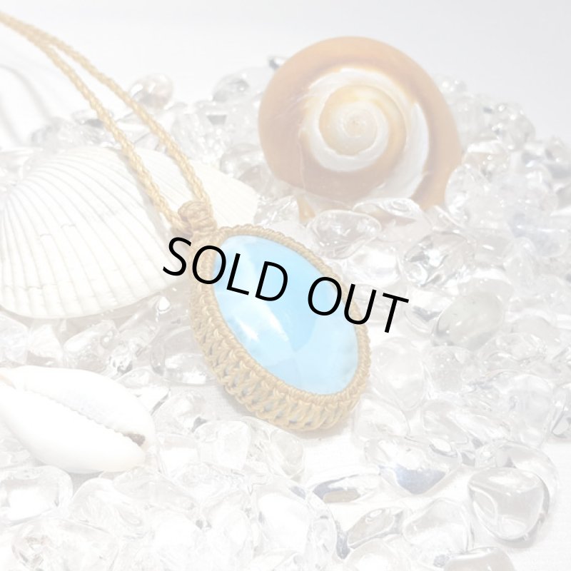 画像3: ☆06/10UP☆ 11周年ありがとう:Love & Peace ドミニカの宝石ラリマーが登場！水色の素晴らしいピース：やや大きめ：砂浜の思い出 (3)