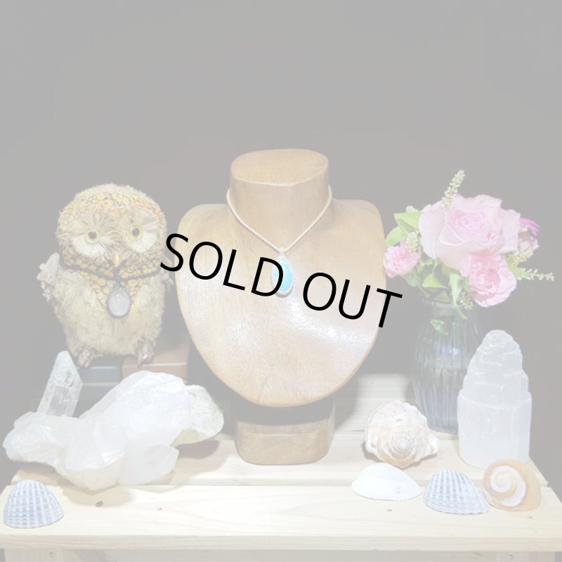 画像4: ☆06/10UP☆ 11周年ありがとう:Love & Peace ドミニカの宝石ラリマーが登場！水色の素晴らしいピース：14金ゴールドフィルド:ウォーターフィッシュ (4)