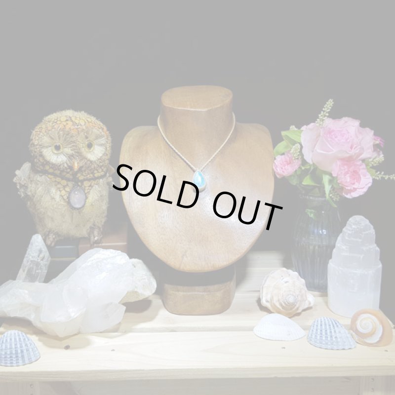 画像2: ☆06/10UP☆ 11周年ありがとう:Love & Peace ドミニカの宝石ラリマーが登場！水色の素晴らしいピース：14金ゴールドフィルド:ウィンドサーフィン (2)