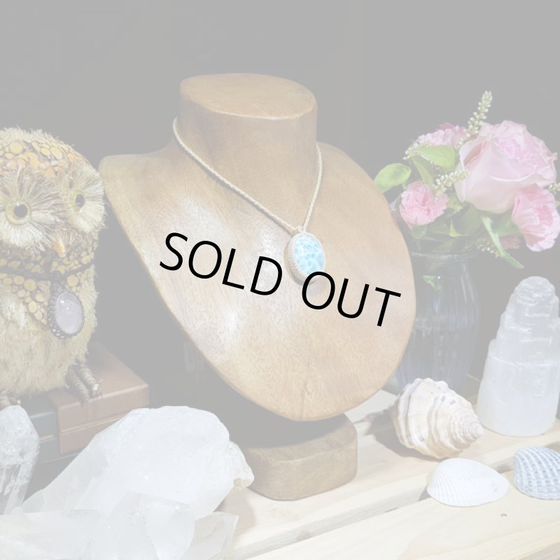 画像4: ☆06/10UP☆ 11周年ありがとう:Love & Peace ドミニカの宝石ラリマーが登場!水色の素晴らしいピース:14金ゴールドフィルド:メルヘンマーメイド (4)