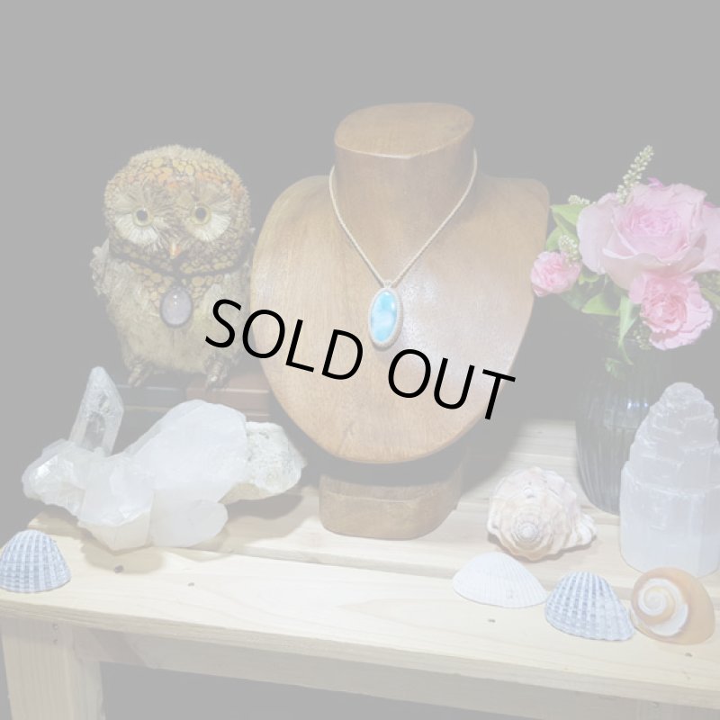 画像5: ☆06/10UP☆ 11周年ありがとう:Love & Peace ドミニカの宝石ラリマーが登場!水色の素晴らしいピース:14金ゴールドフィルド:サウンドフィーリング (5)