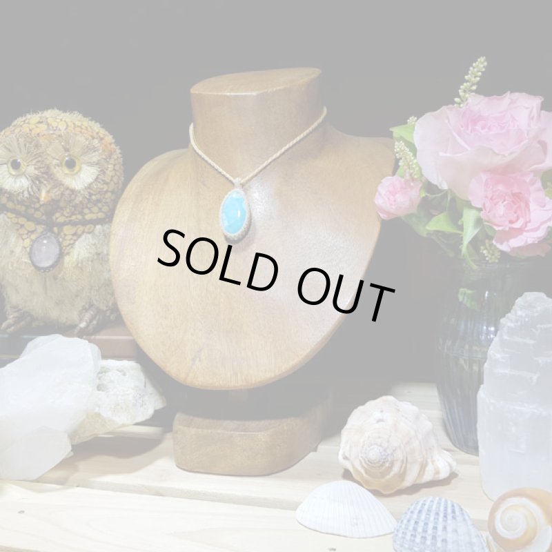 画像2: ☆06/10UP☆ 11周年ありがとう:Love & Peace ドミニカの宝石ラリマーが登場！水色の素晴らしいピース：14金ゴールドフィルド:ウォーターフィッシュ (2)