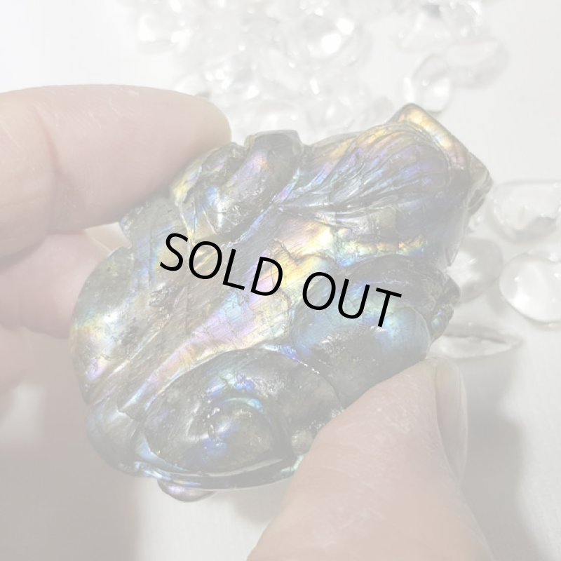 画像7: ☆06/10UP☆11周年ありがとうございます:中国でいま話題殺到の神様：貔貅：ラブラドライト：激レアピース:ヒキュウ先輩 (7)