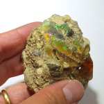 画像7: ☆06/10UP☆(*^^)vエチオピアンオパール×激レア母岩付き完全ナチュラル原石。奇跡のレインボーシラー。透明度抜群：虹色キラキラ：トップクオリティ：虹の世界へようこそ (7)