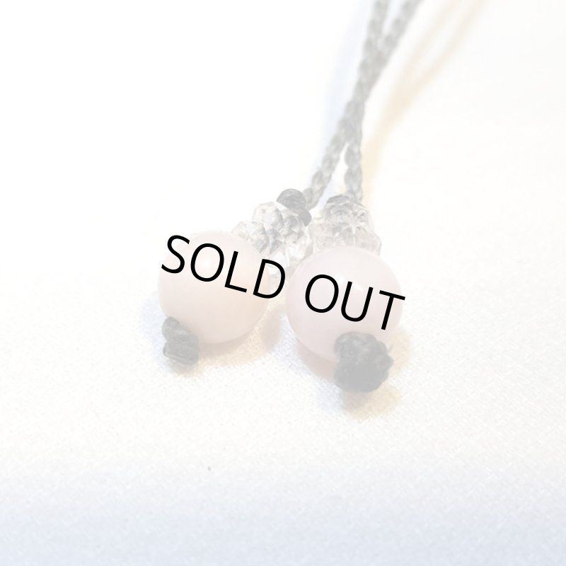 画像7: ☆07/11☆一点物、ローズクォーツ×小粒のかけらデザイン：14金GF入り：愛をはぐくみ内面美を輝かせる女神アフロディーテの石：女神の物語 (7)