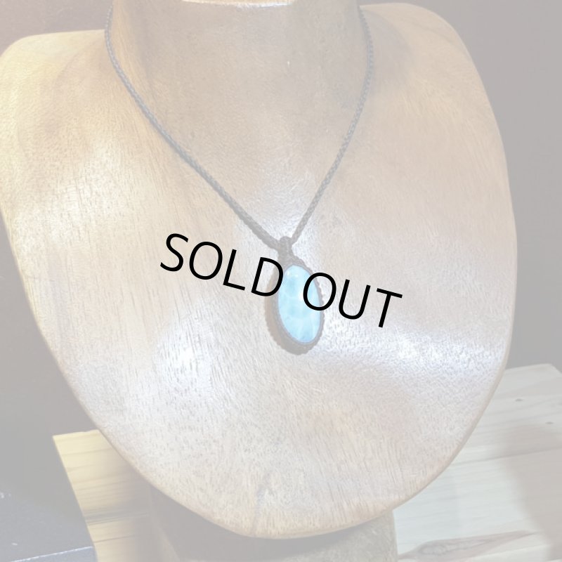 画像2: ☆08/09UP☆ Love & Peace ドミニカの宝石ラリマーが登場！水色の素晴らしいピース：ドルフィン空を飛ぶ (2)