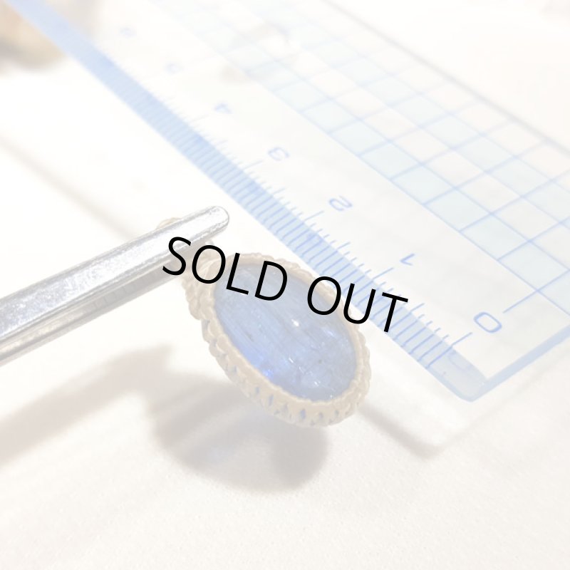 画像7: ☆06/10UP☆美しいヒマラヤの宝石。17*11mmナチュラルブルーカイヤナイトカボション！最高品質：ヒマラヤの青い光3 (7)