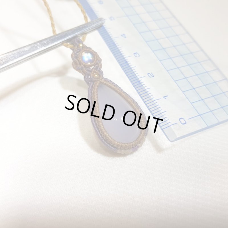 画像8: ☆11/05☆一点物、ローズクォーツ×ロイヤルブル-ムーンストーン:14金GF入り:愛をはぐくみ内面美を輝かせる女神アフロディーテの石:女神の物語2 (8)