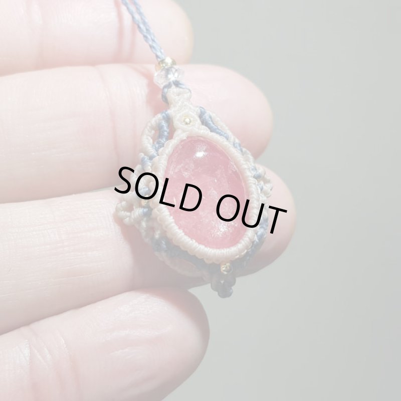 画像8: ☆11/05UP☆世界最高峰のインカローズ：小粒デザイン：ナチュラル透明度:14金ゴールドフィルド:ローズの舞 (8)