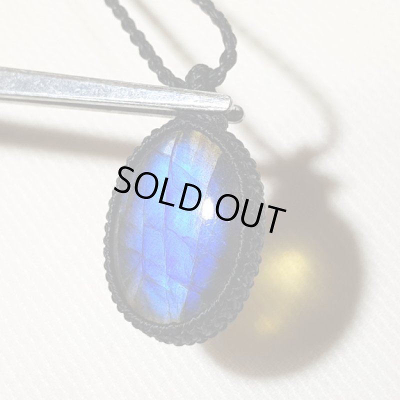 画像4: ☆12/07UP☆満月へ向けて：地球のかけらディープブルーラブラドライト：ロイヤルシーナリー (4)