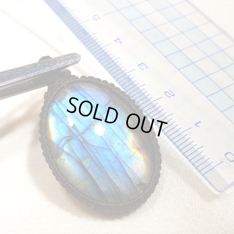 画像4: ☆12/07UP☆満月へ向けて：地球のかけらキャラバンラブラドライト：クリアアース (4)