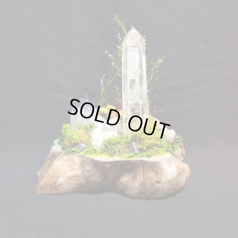 画像2: ☆01/01UP☆謹賀新年：モンゴル産水晶メルヘンワールド作品：メルヘンワールド1 (2)