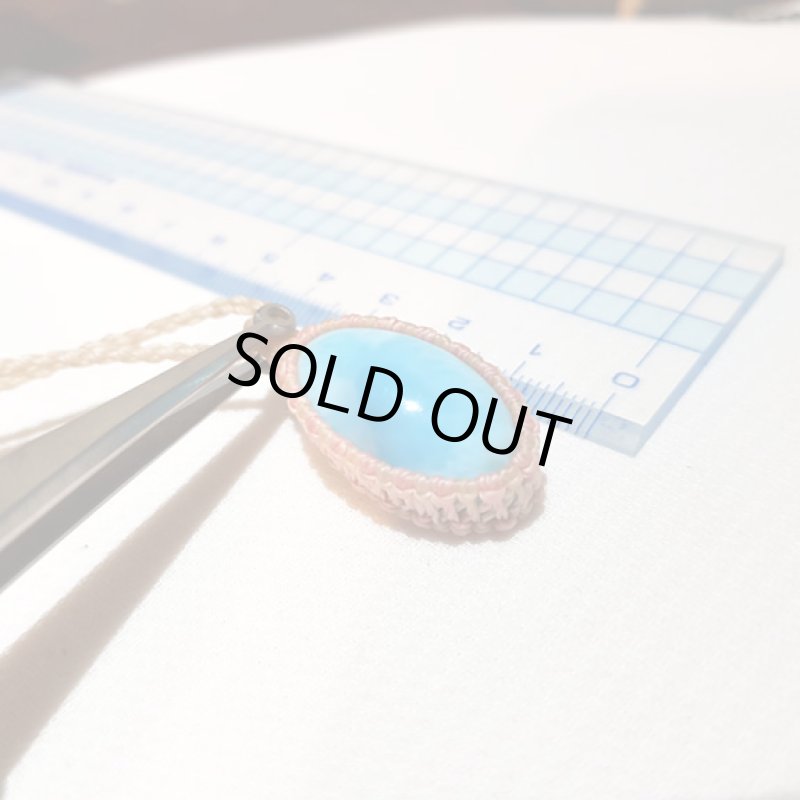 画像4: ☆04/01UP☆ 桜咲くピンク×ベージュ☆Love & Peace ドミニカの宝石ラリマーが登場！水色の素晴らしいピース：桜咲く4 (4)