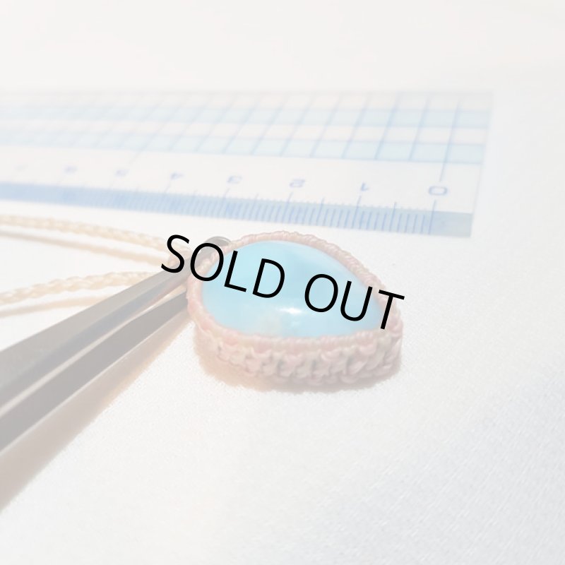 画像4: ☆04/01UP☆ 桜咲くピンク×ベージュ☆Love & Peace ドミニカの宝石ラリマーが登場！水色の素晴らしいピース：桜咲く1 (4)