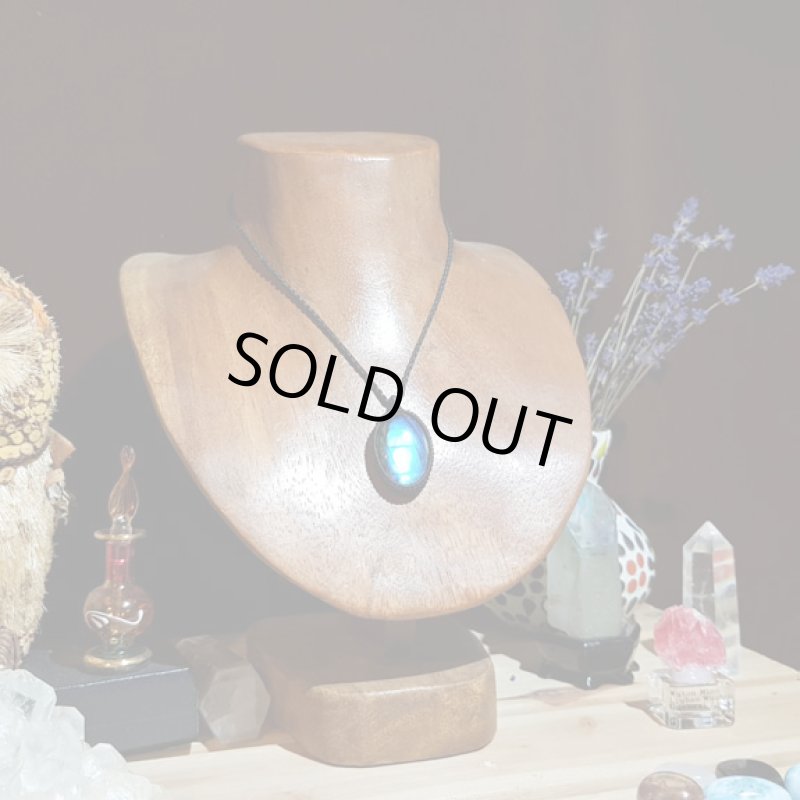 画像2: ☆04/01UP☆ブルーラブラドライト見参：満月の世界へ:神聖なる世界：ディープブルーフラッシュ：月の会話 (2)