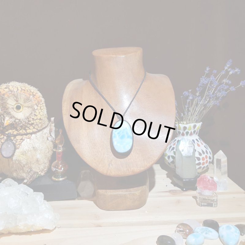 画像2: ☆04/01UP☆54000円→30000円お買い得! Love & Peace ドミニカの宝石ラリマーが登場!水色の素晴らしいピース:フラワーウォーター (2)