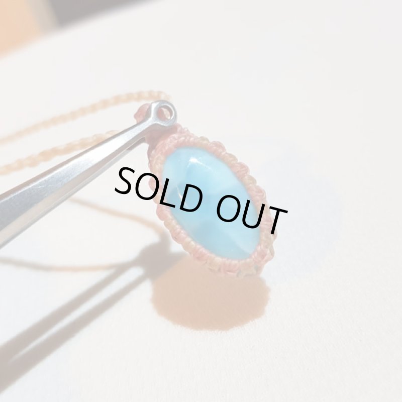 画像4: ☆04/01UP☆ 桜咲くピンク×ベージュ☆Love & Peace ドミニカの宝石ラリマーが登場！水色の素晴らしいピース：桜咲く3 (4)