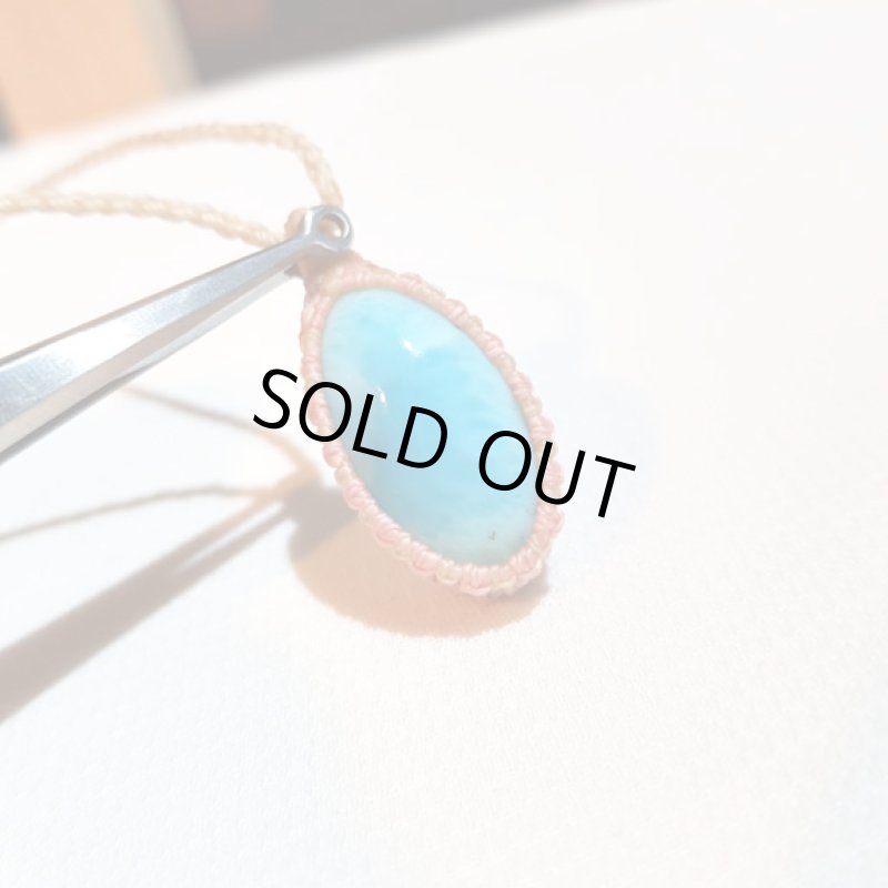 画像3: ☆04/01UP☆ 桜咲くピンク×ベージュ☆Love & Peace ドミニカの宝石ラリマーが登場！水色の素晴らしいピース：桜咲く4 (3)