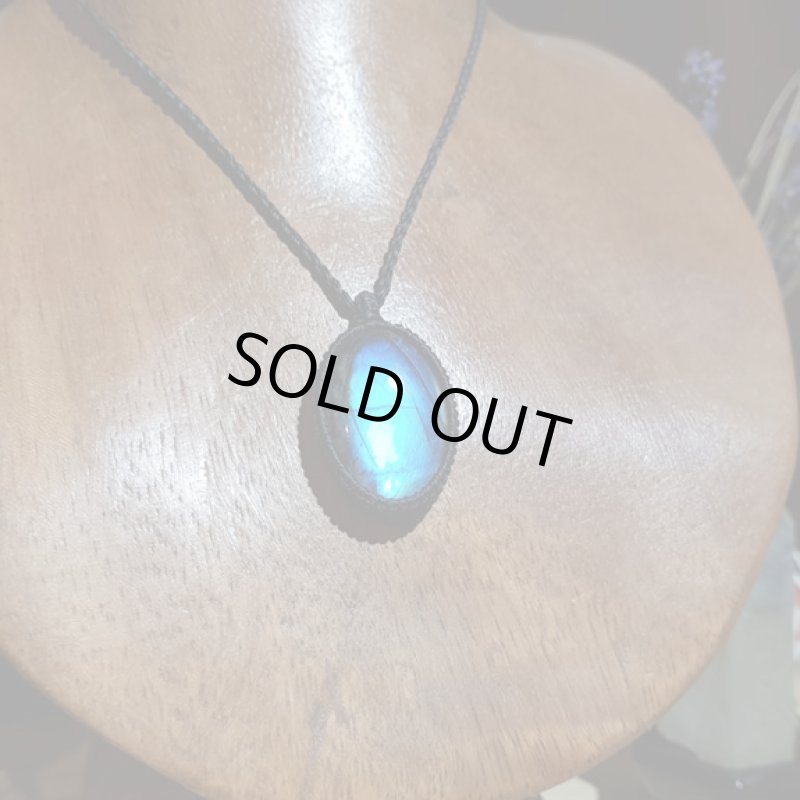 画像3: ☆04/01UP☆ブルーラブラドライト見参：満月の世界へ:神聖なる世界：ディープブルーフラッシュ：月の会話 (3)