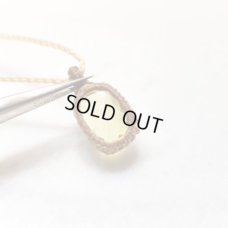 画像3: ☆05/04UP☆レモン水晶:なんともおいしそうな宝石:レモン水晶ブラジル水晶:きれいなカット:レモンちゃん1 (3)