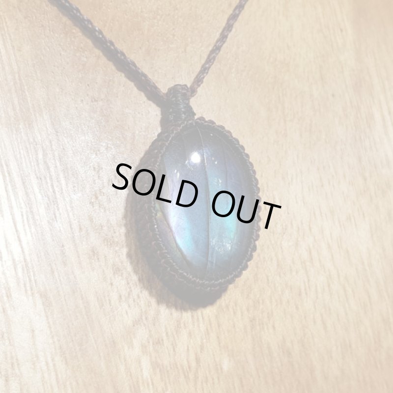 画像3: ☆10/01UP☆パープルエメラルドラブラドライト：美しいグラデーションカラーがばっちり！コレクションピース：エメラルド海岸 (3)