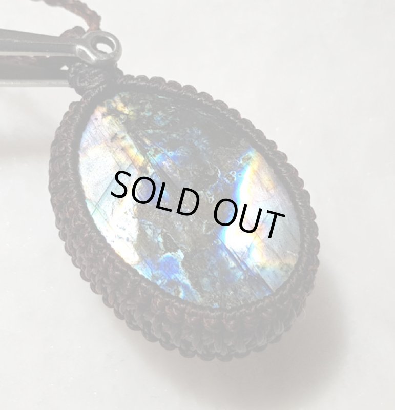 画像6: ☆10/01UP☆パープルエメラルドラブラドライト：美しいグラデーションカラーがばっちり！コレクションピース：エメラルド海岸 (6)