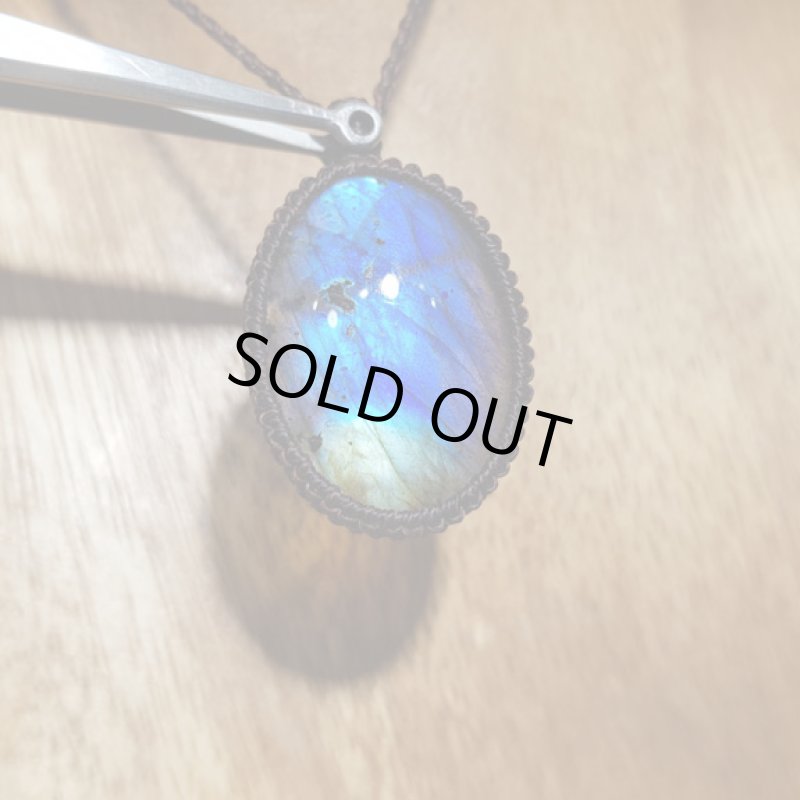 画像4: ☆10/01UP☆ラブラドライト見参：満月の世界へ:神聖なる世界：素敵なフラッシュ：22×30定型サイズ：地球のかけら6 (4)