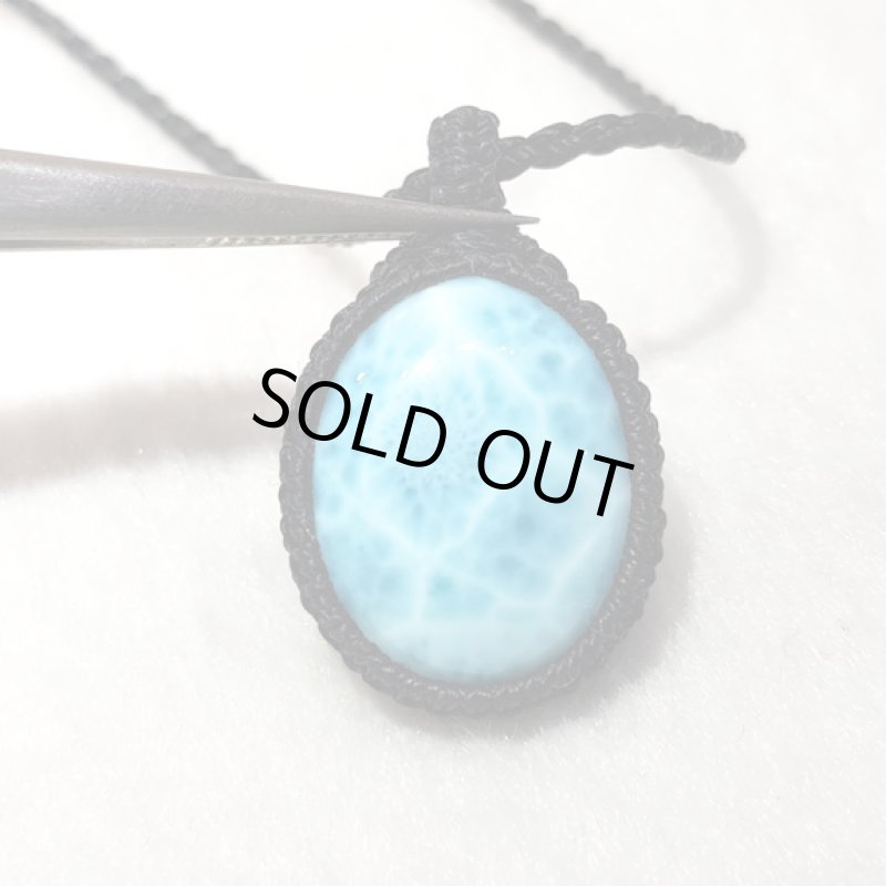 画像6: ☆11/24UP☆ Love & Peace ドミニカの宝石ラリマーが登場!水色の素晴らしいピース:ハイクオリティ:深海地図 (6)