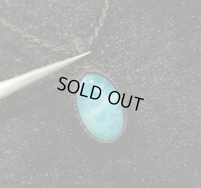 画像4: ☆11/24UP☆ Love & Peace ドミニカの宝石ラリマーが登場!水色の素晴らしいピース:ハイクオリティ:デープスカイ (4)