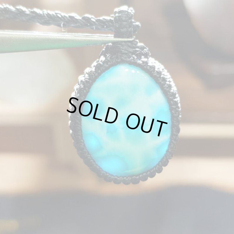 画像6: ☆11/24UP☆ Love & Peace ドミニカの宝石ラリマーが登場!水色の素晴らしいピース:ハイクオリティ:クリストバル湖 (6)