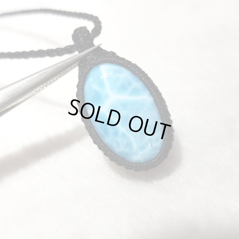 画像6: ☆11/24UP☆ Love & Peace ドミニカの宝石ラリマーが登場！水色の素晴らしいピース：ハイクオリティ：水色雷マン (6)