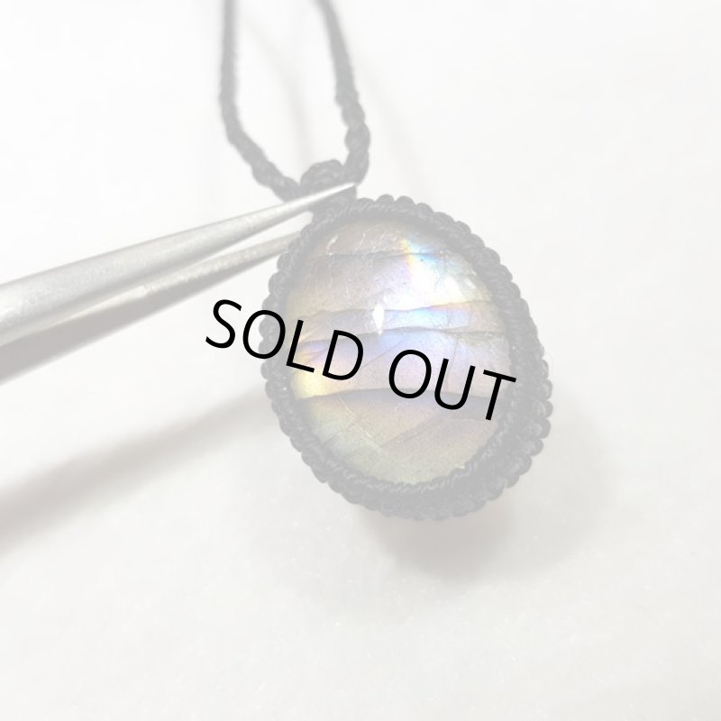 画像6: ☆12/25UP☆パープルラブラドライト。正面ばっちりシラー。コレクションピース:紫の夕焼け (6)