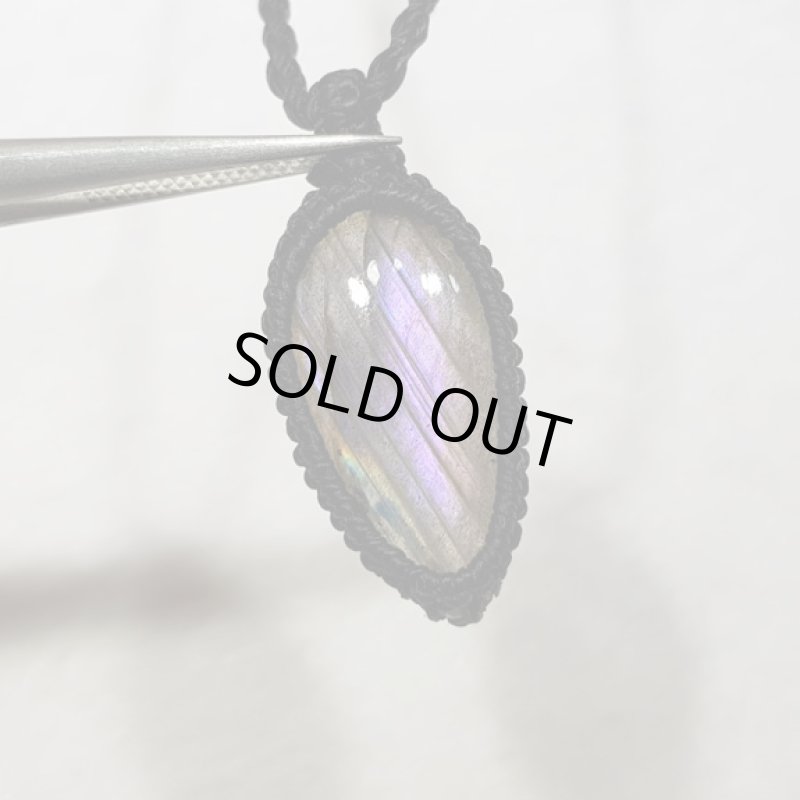 画像4: ☆12/25UP☆パープルラブラドライト。正面ばっちりシラー。コレクションピース:パープルシー (4)