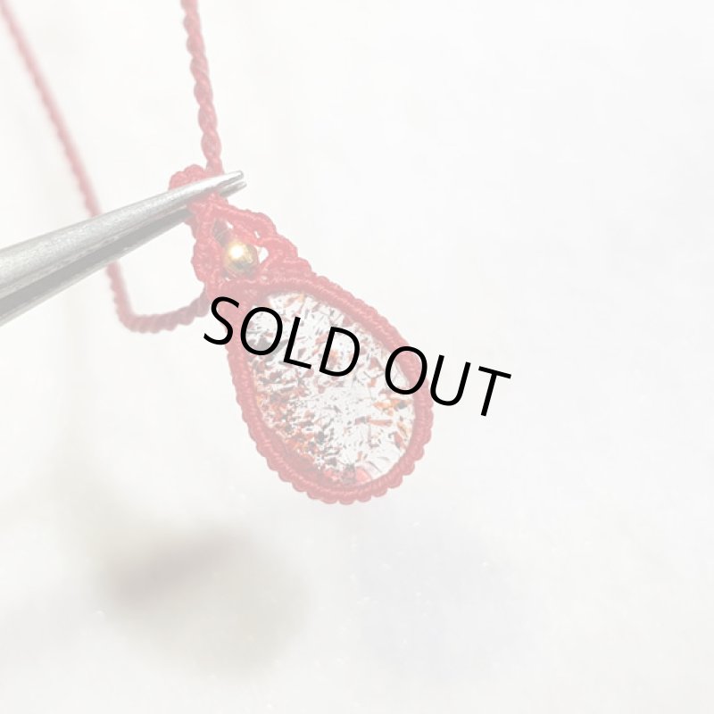 画像2: ☆07/27UP☆エレスチャルクォーツ見参(^^)/！立体アートストーン。スーパーセブンの赤おおめかな：惑星トリップ (2)