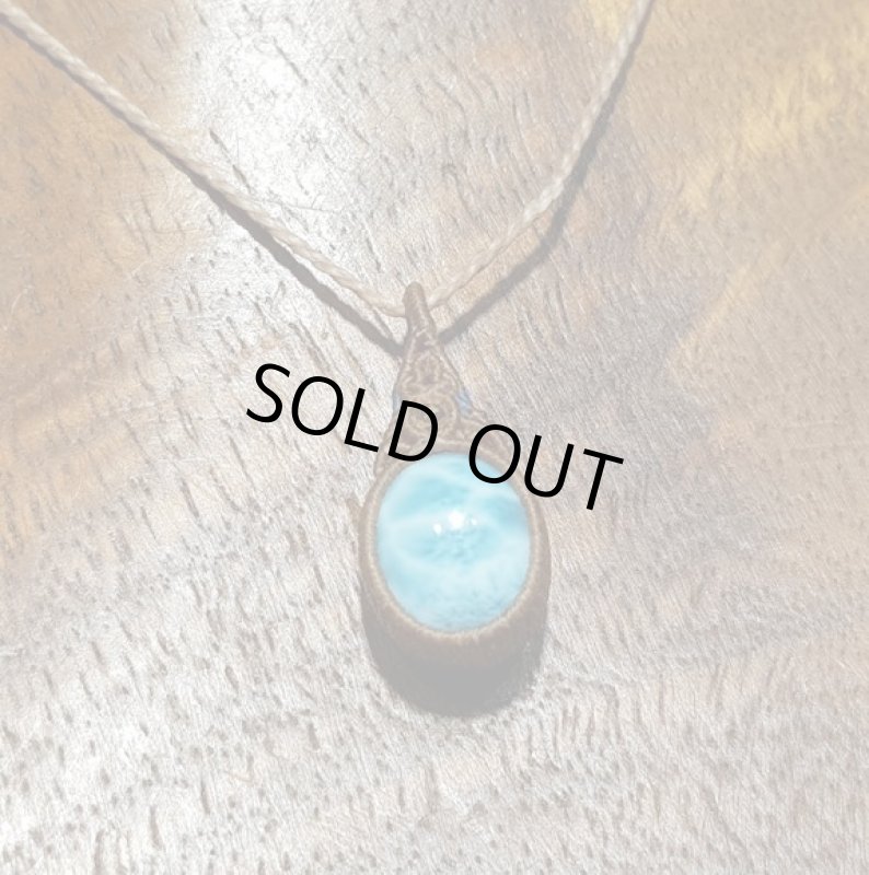 画像3: ☆04/22UP☆新作マクラメジュエリーシリーズ：ドミニカの宝石ラリマーが登場！水色の素晴らしいピース：水のおまじない (3)