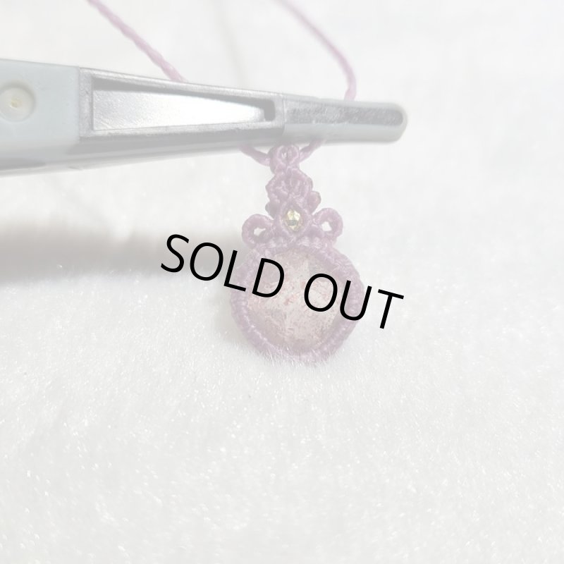 画像4: ☆09/21UP☆ストロベリークォーツ登場。水晶の中にかわいいイチゴのような赤い斑点のある石です。かわいい赤:ストロベリーシェイク2 (4)