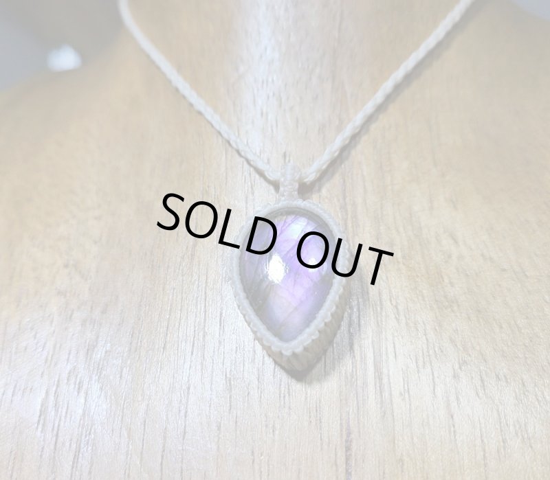 画像3: ☆04/15UP☆ハイクオリティレインボーラブラドライト。希少価値の高いパープル：美しい紫色：パープルジャンプ (3)